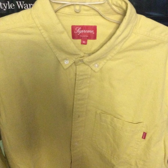 Supreme Denim Long Sleeve X-Large Back Logo - Picture 3 of 8